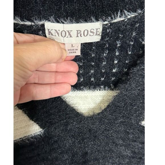 Knox Rose Large Fuzzy Oversized Sweater - Picture 3 of 7